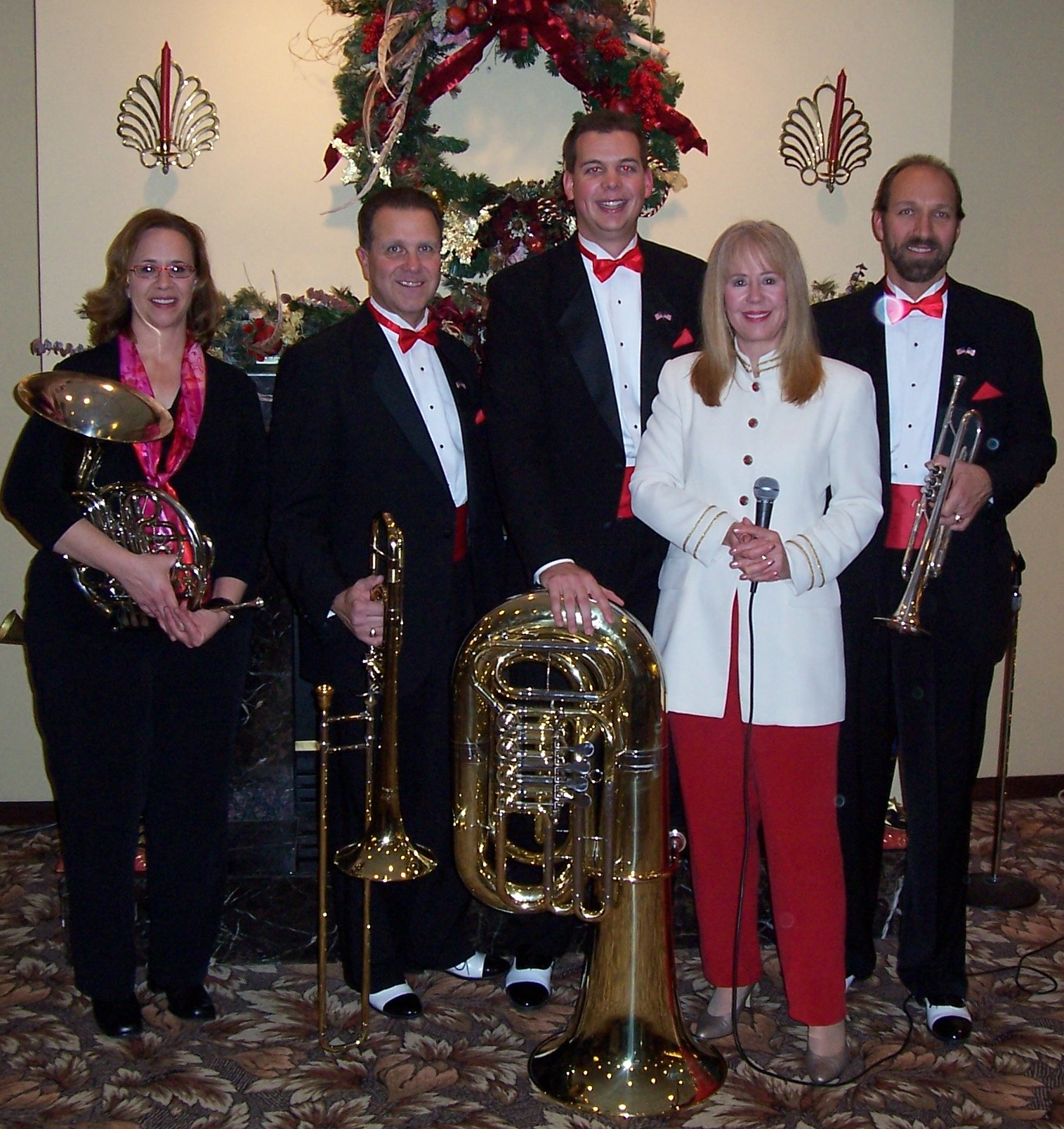 Jean Marie Wenzel with Sterling & Brass - The Lake Country Brass Quintet
